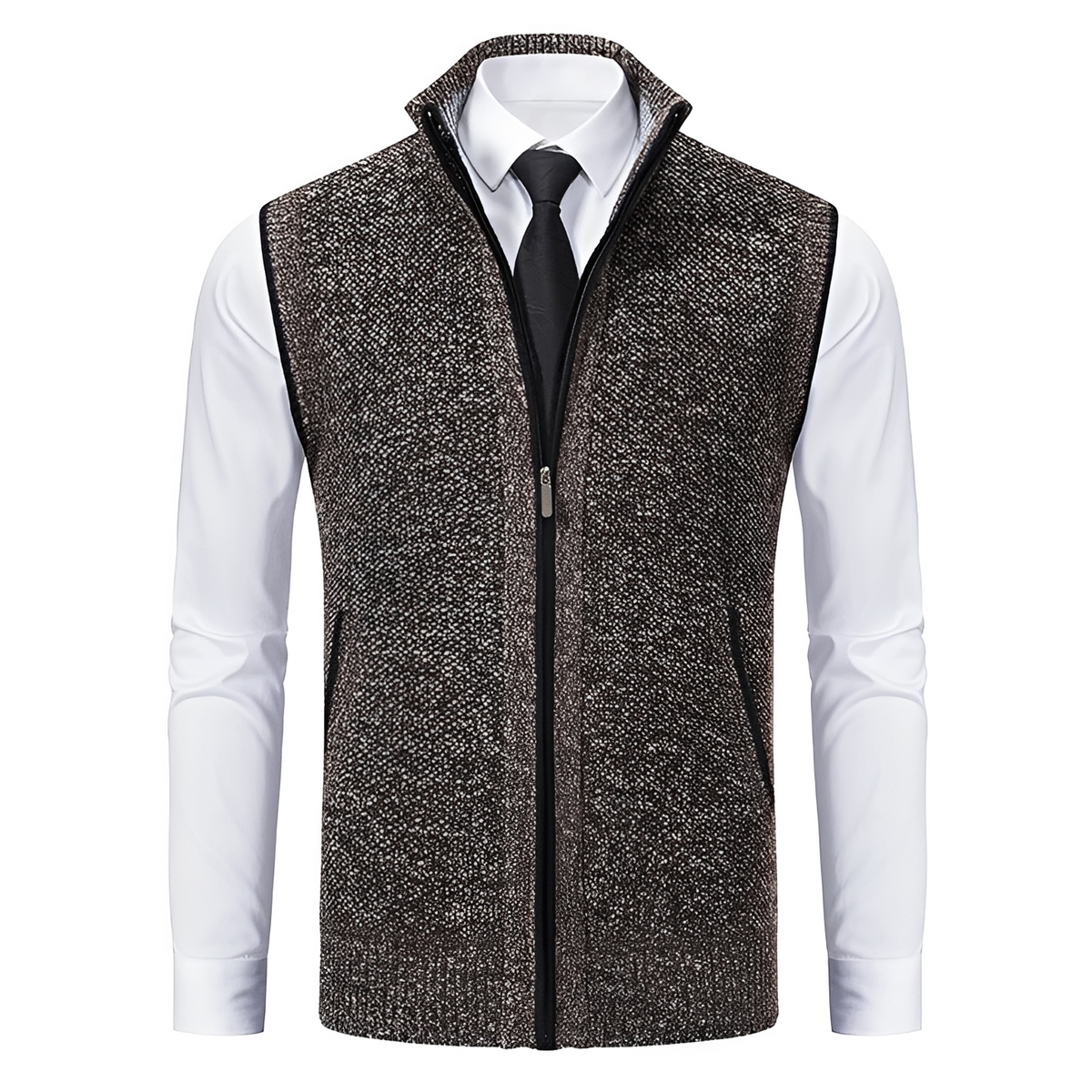 Damion - Cozy jacket with zipper