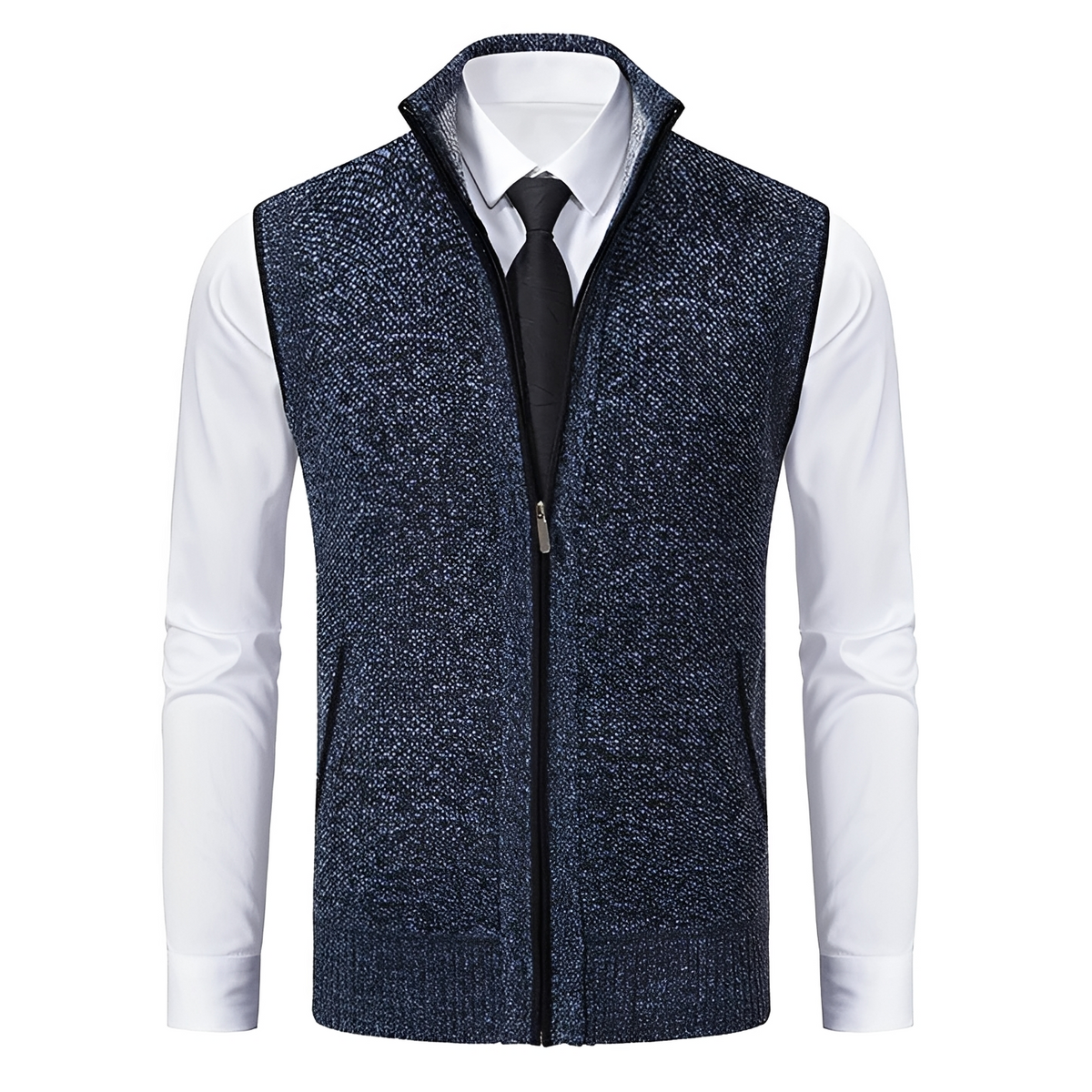 Damion - Cozy jacket with zipper