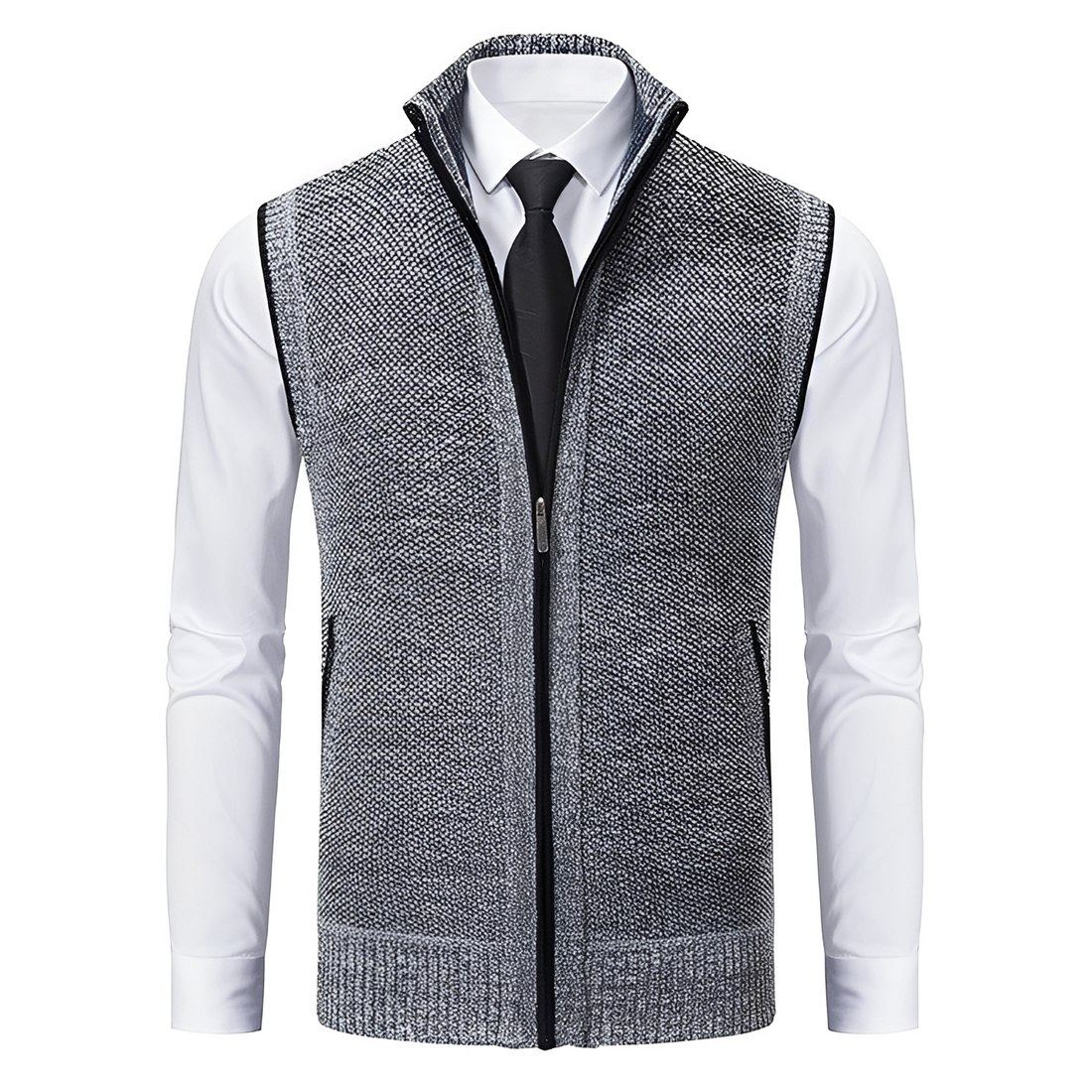Damion - Cozy jacket with zipper
