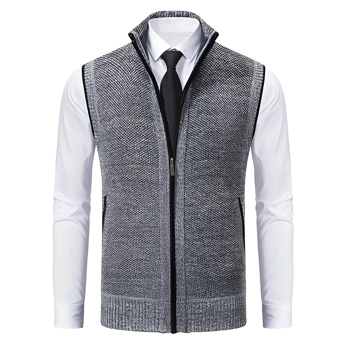 Damion - Cozy jacket with zipper