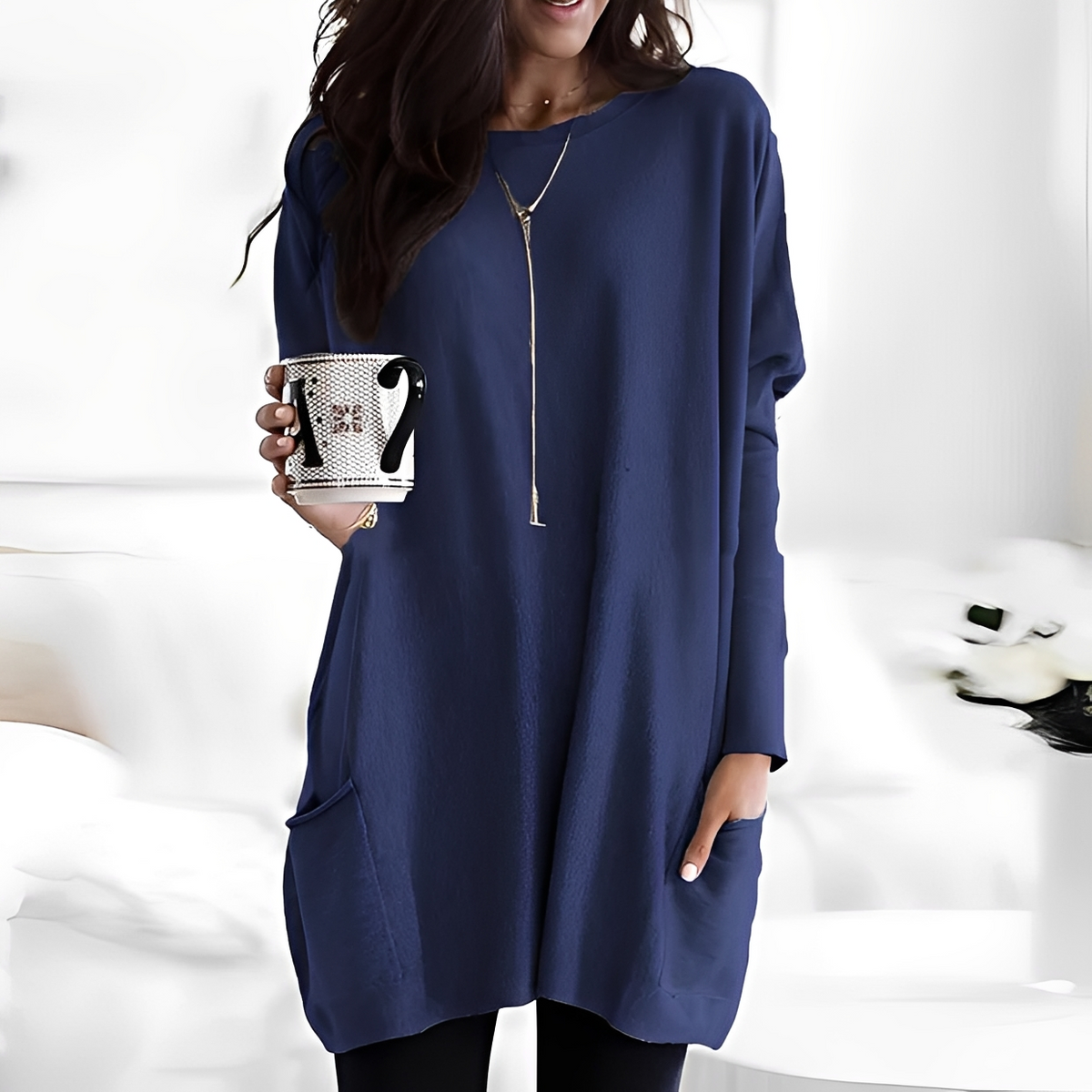 Diane - Cozy long-sleeve top