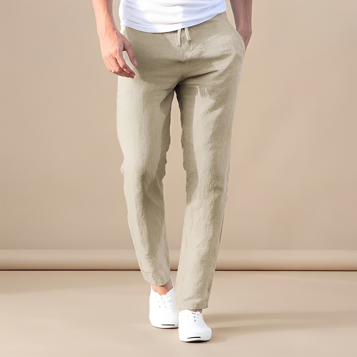 Immanuel - Relaxed pants with drawstring