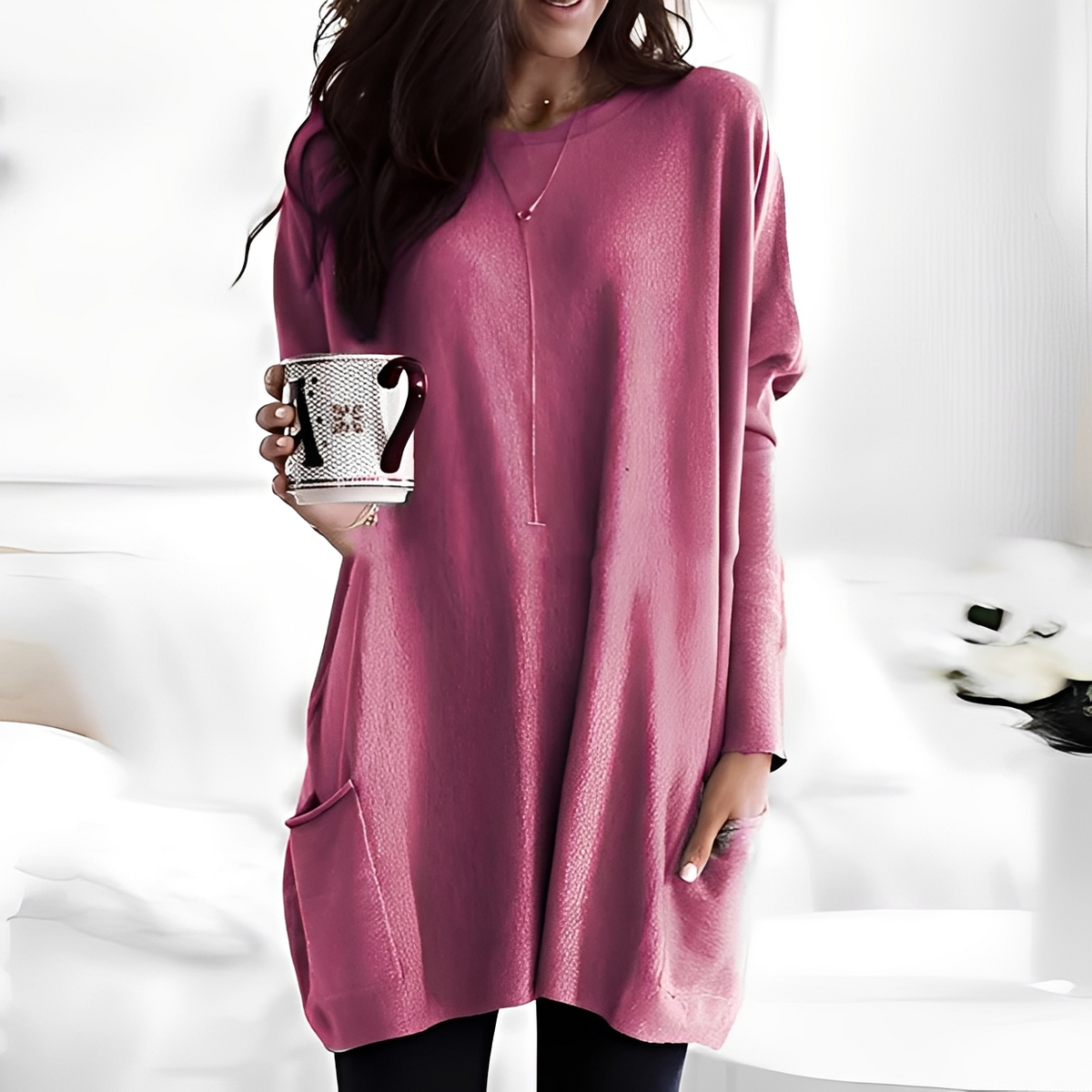 Diane - Cozy long-sleeve top