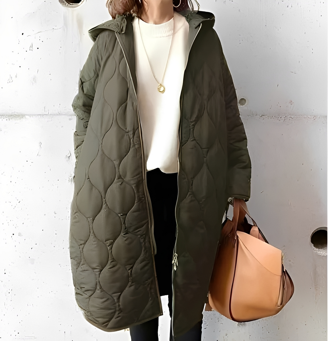 Krystine - Cozy jacket with hood
