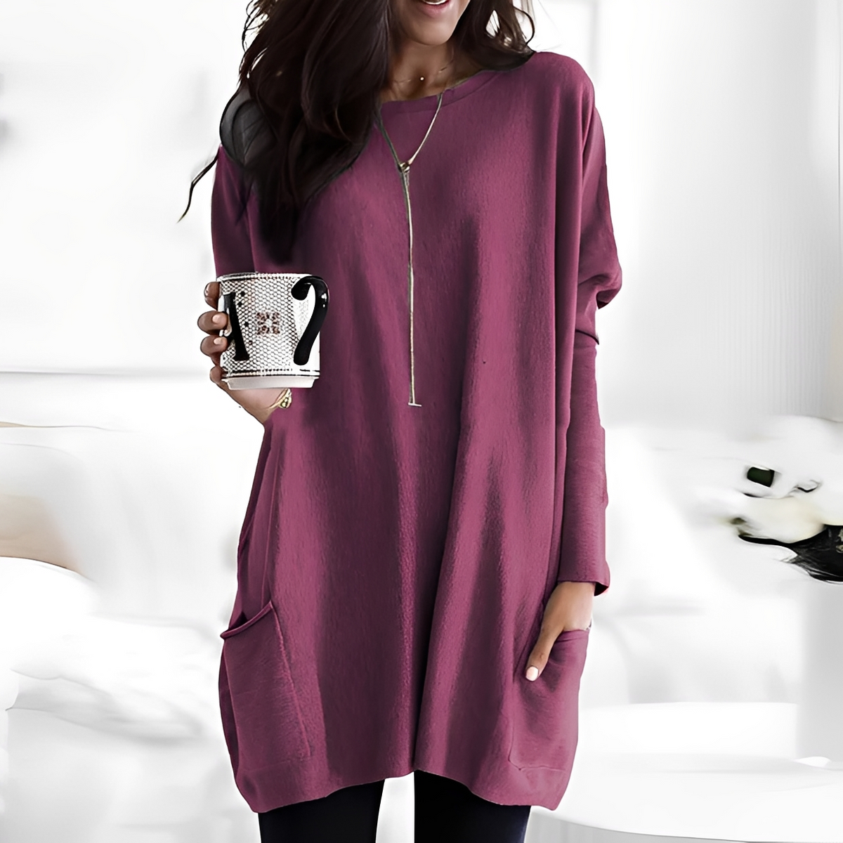 Diane - Cozy long-sleeve top