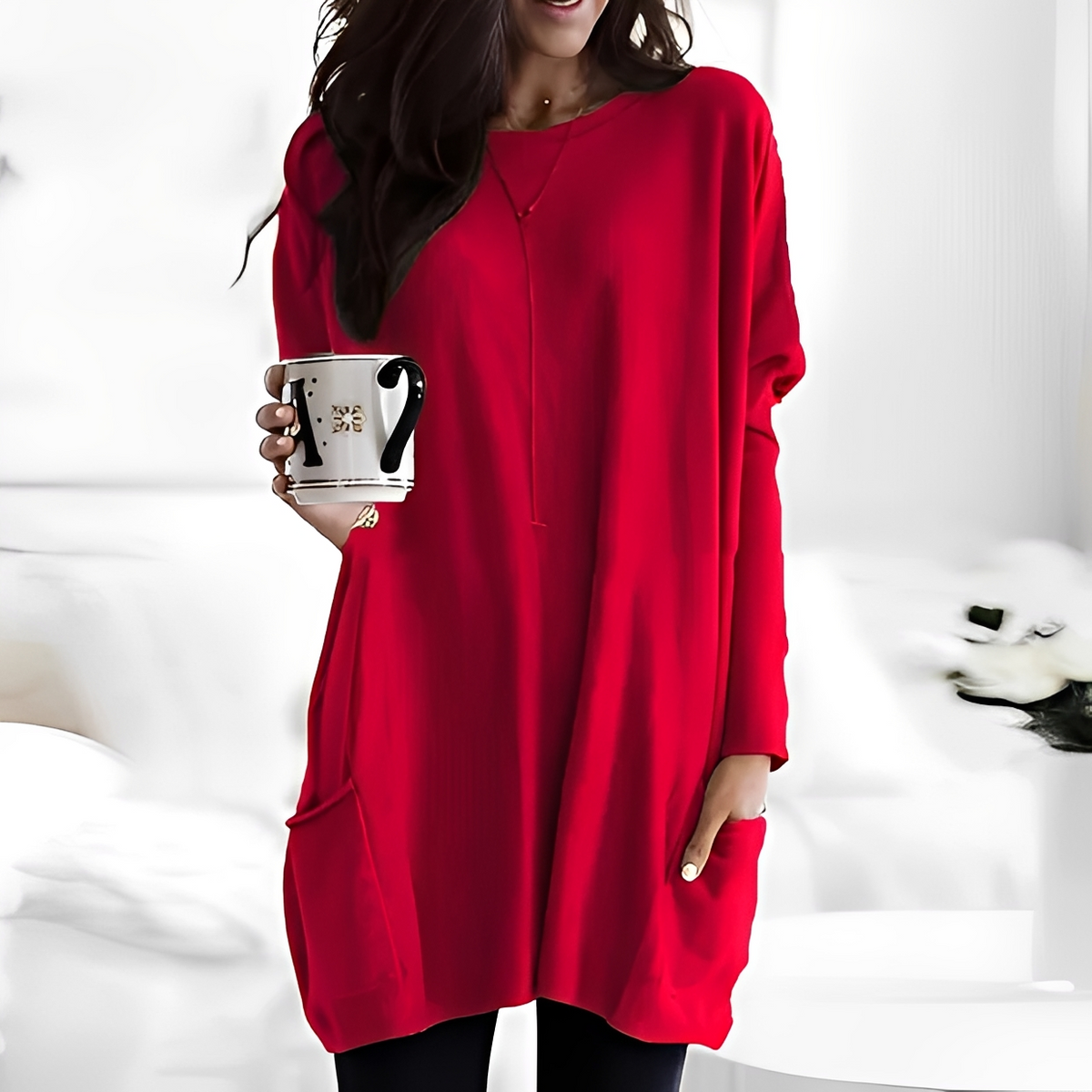 Diane - Cozy long-sleeve top