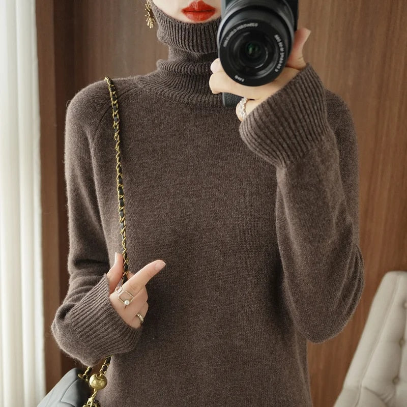Jessel - Cozy Turtleneck Sweater for Women