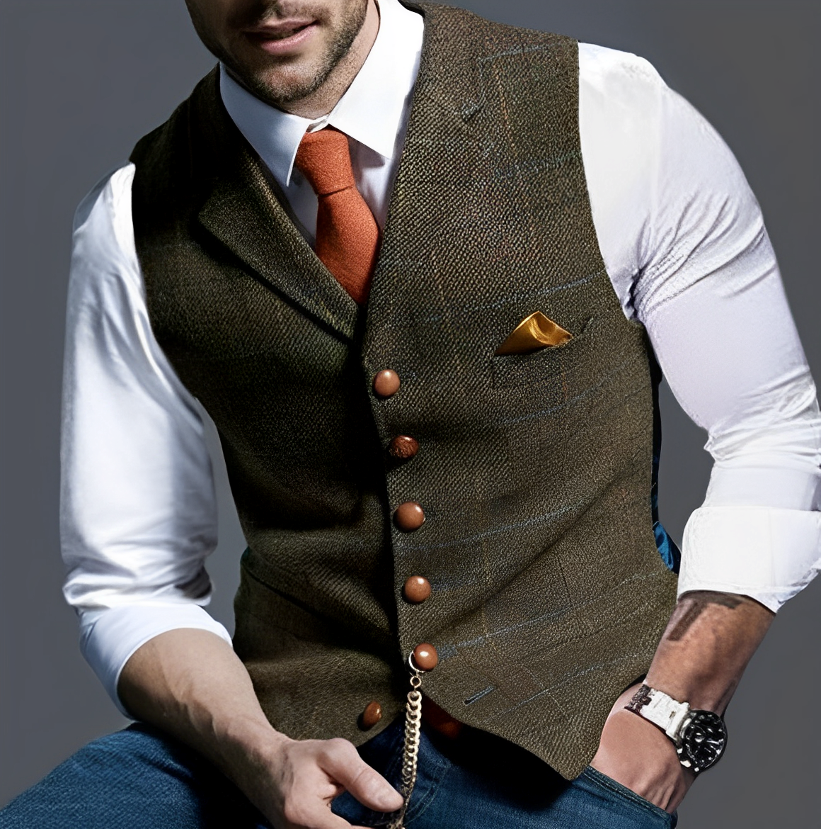 Jasper – Timeless Vest for Men