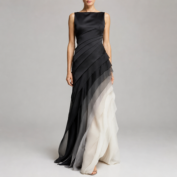 Celeste - Stylish multilayer evening gown for women