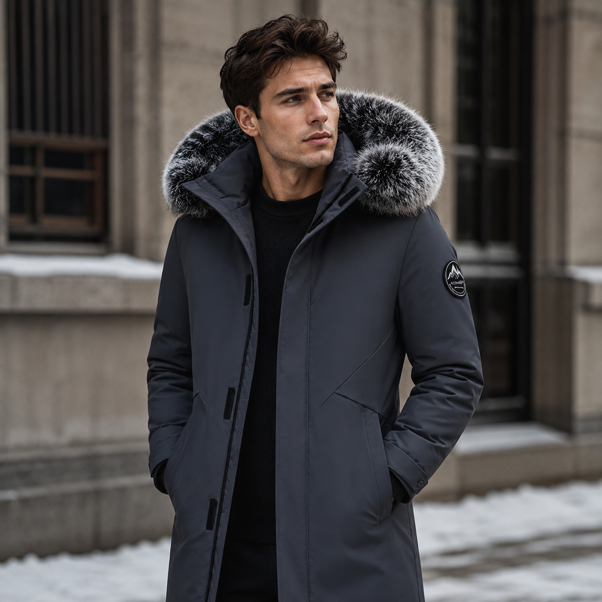 Crosby - Men's hooded jacket
