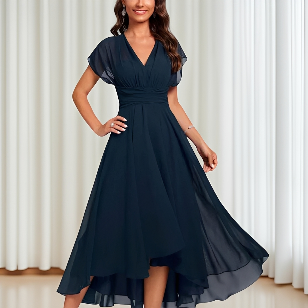 Blaine - Chic Midi Cocktail Dress