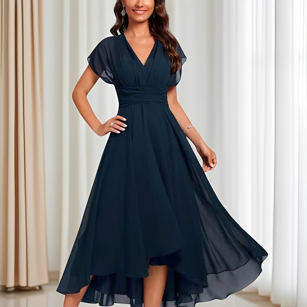 Blaine - Chic Midi Cocktail Dress