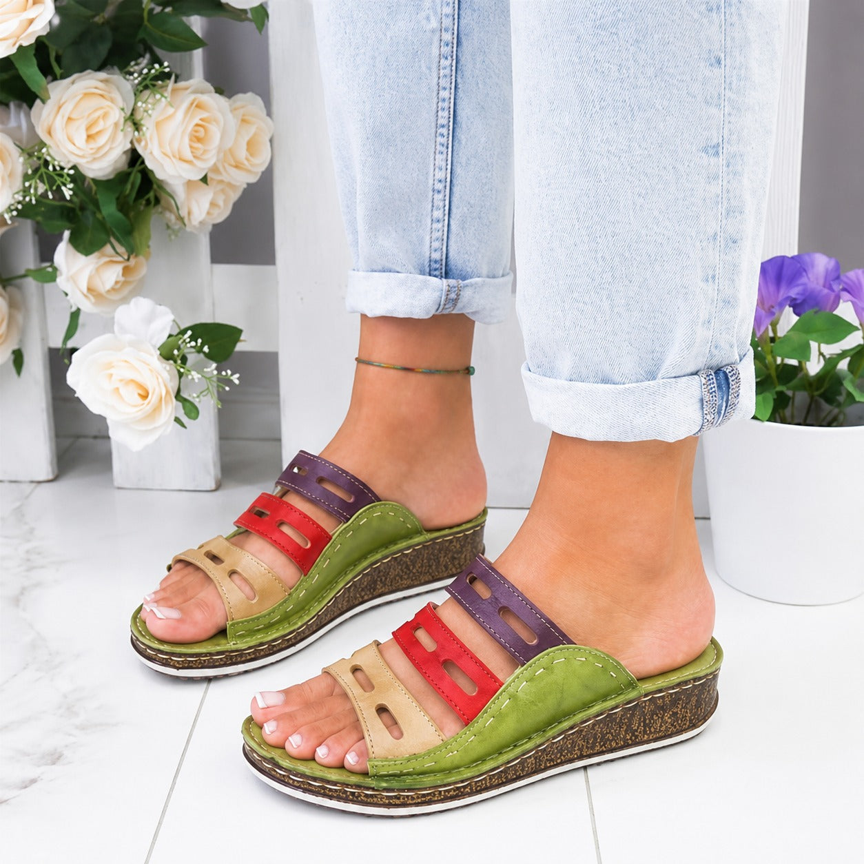 Christina - Vivid Leisure Sandals
