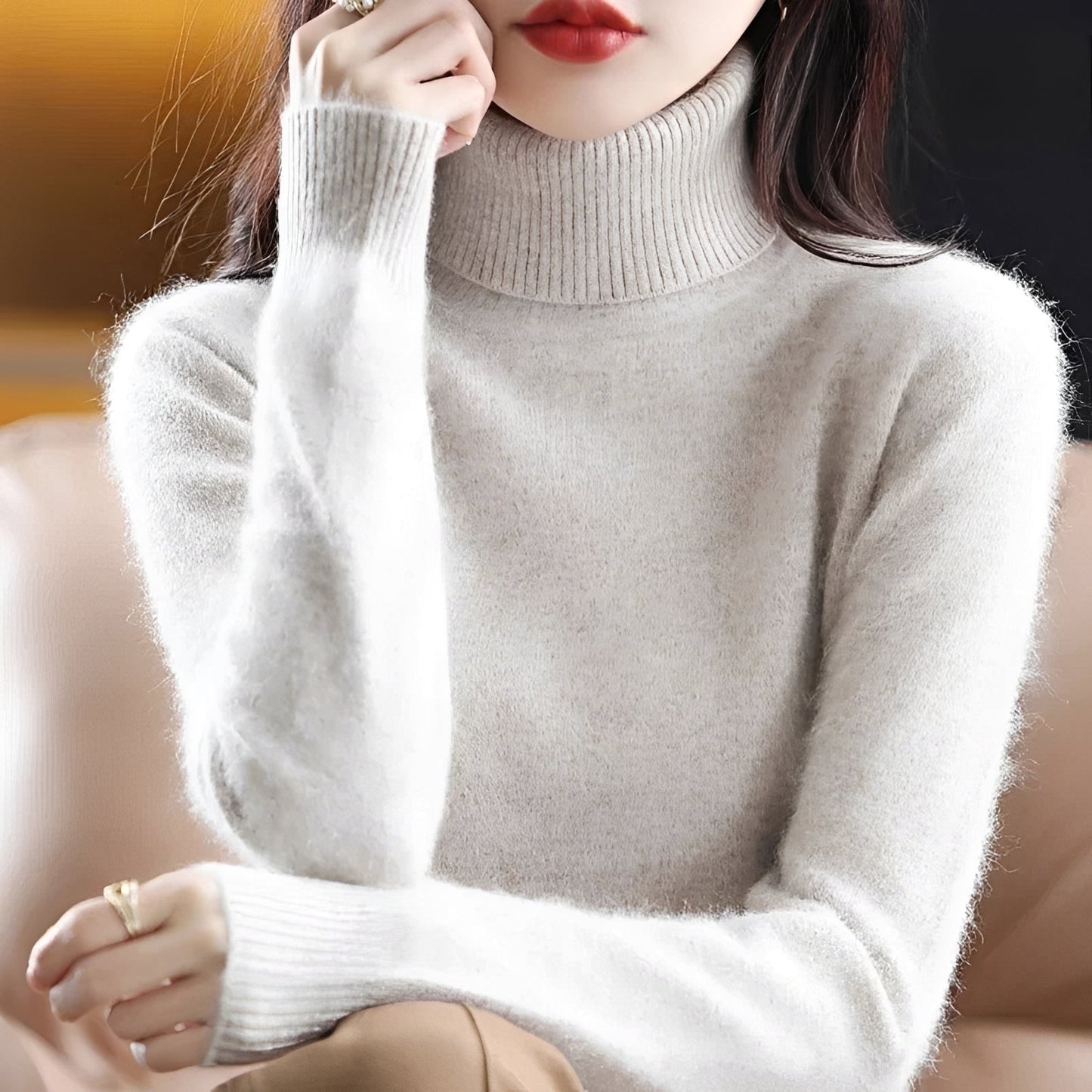 Letizia - Elegant turtleneck sweater