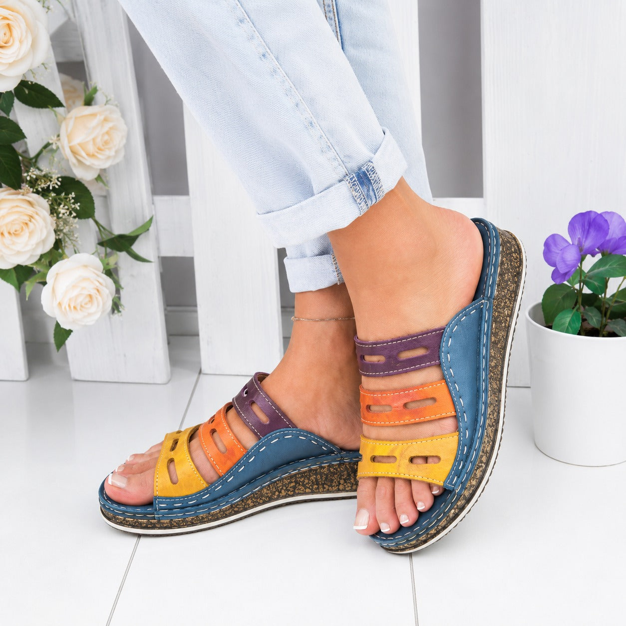 Christina - Vivid Leisure Sandals