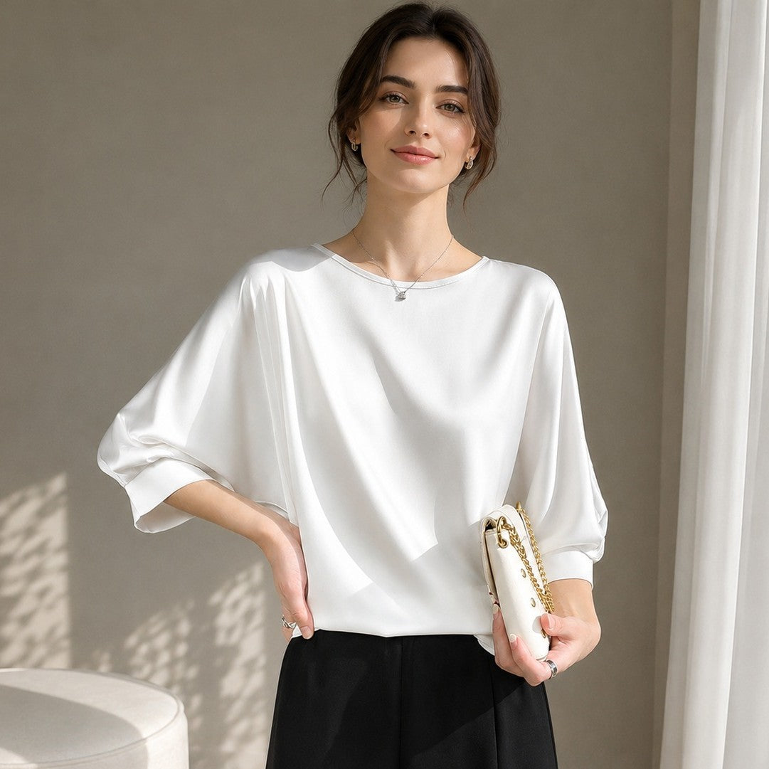 Shanice - Elegant Relaxed-Fit Blouse