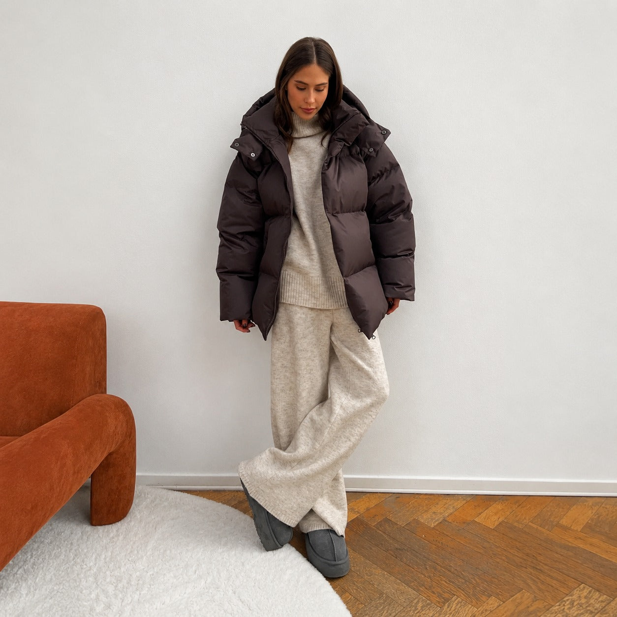Natalia - Thick Jacket with Hood