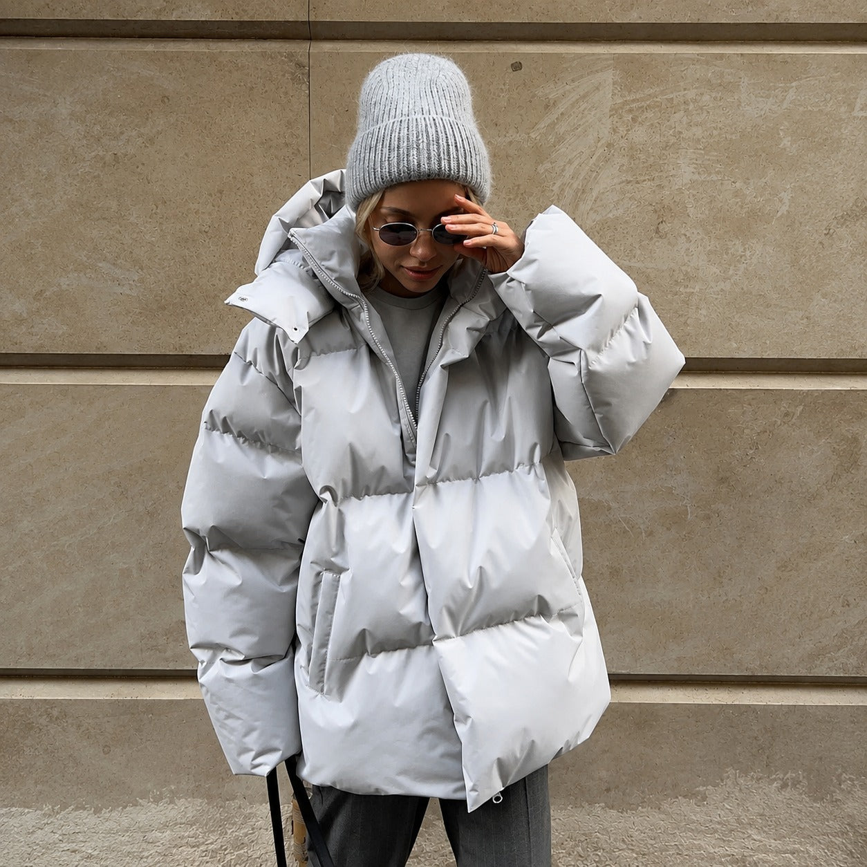 Natalia - Thick Jacket with Hood