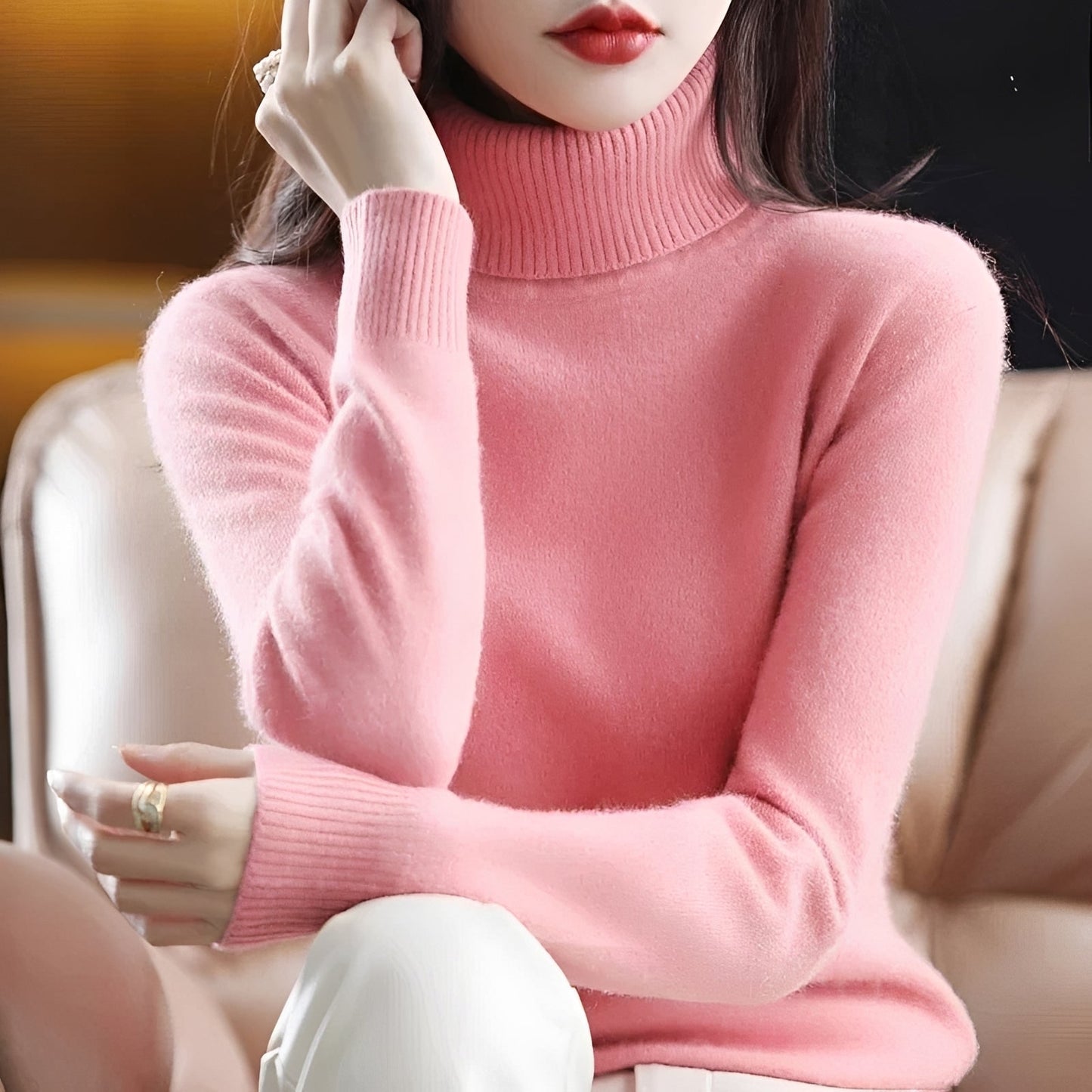 Letizia - Elegant turtleneck sweater