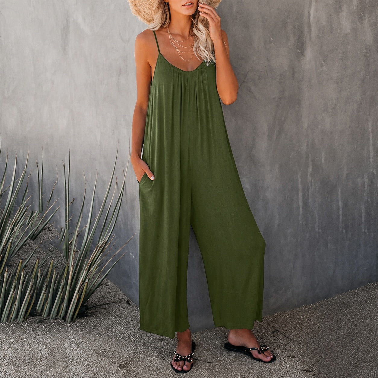 Mahdi - Relaxed Jumpsuit with Pockets
