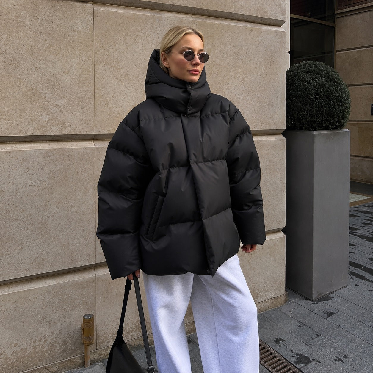 Natalia - Thick Jacket with Hood