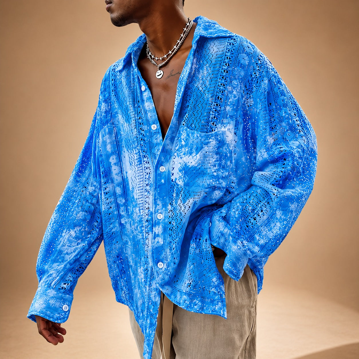 Jovan - Easygoing Hollow Shirt