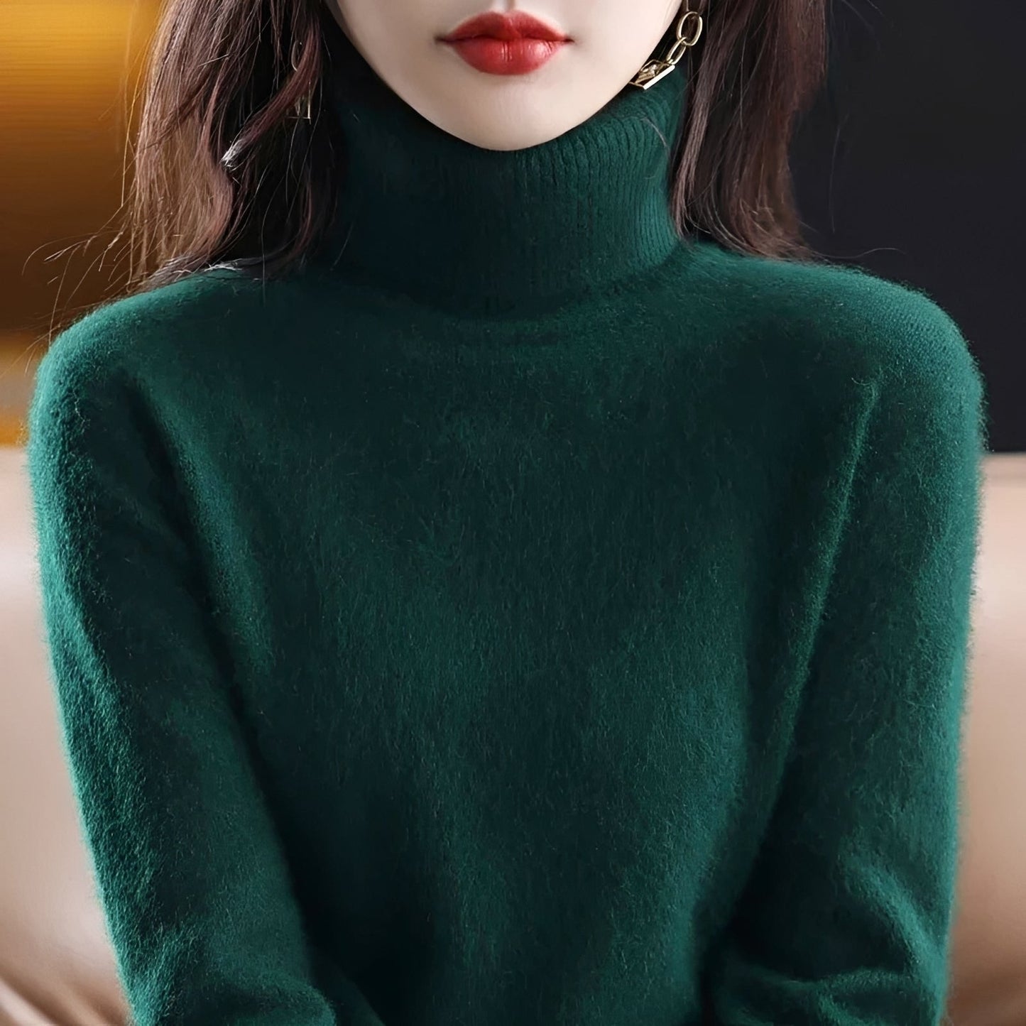 Letizia - Elegant turtleneck sweater
