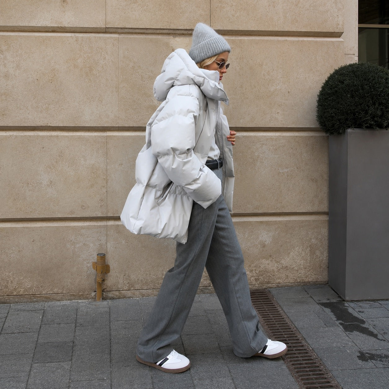 Natalia - Thick Jacket with Hood