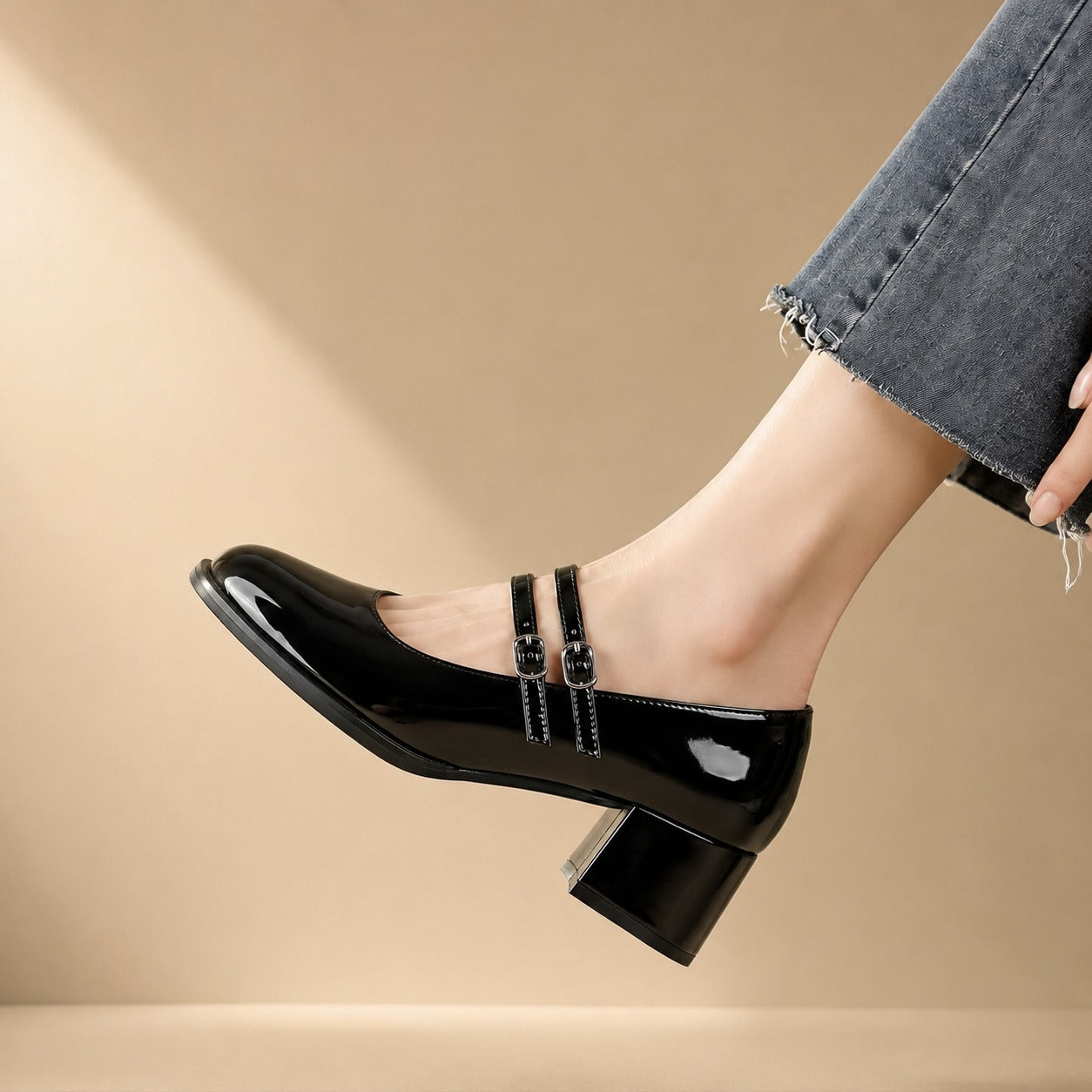 Curtis - Stylish Block Heel Sandals