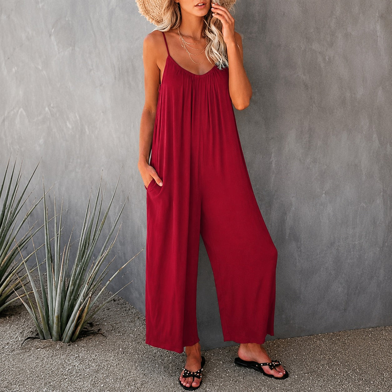 Mahdi - Relaxed Jumpsuit with Pockets