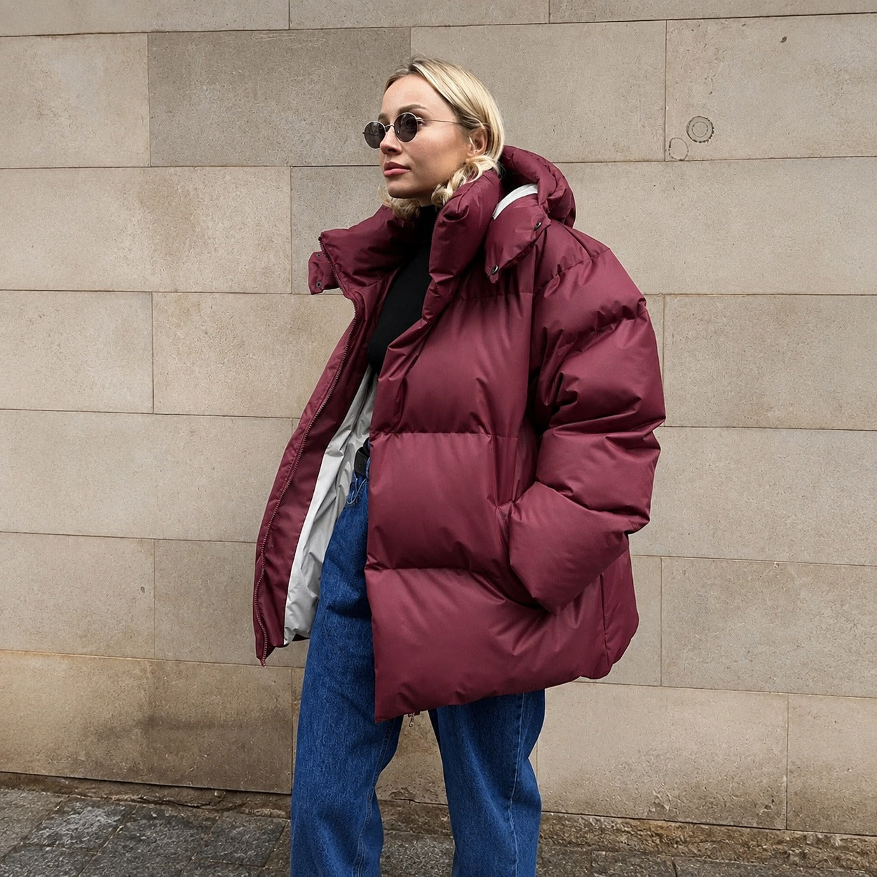 Natalia - Thick Jacket with Hood