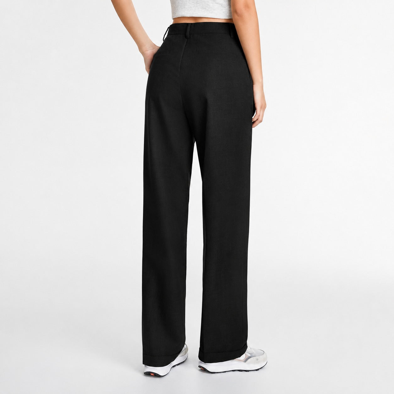 Amira - Formal Straight Suit Trousers