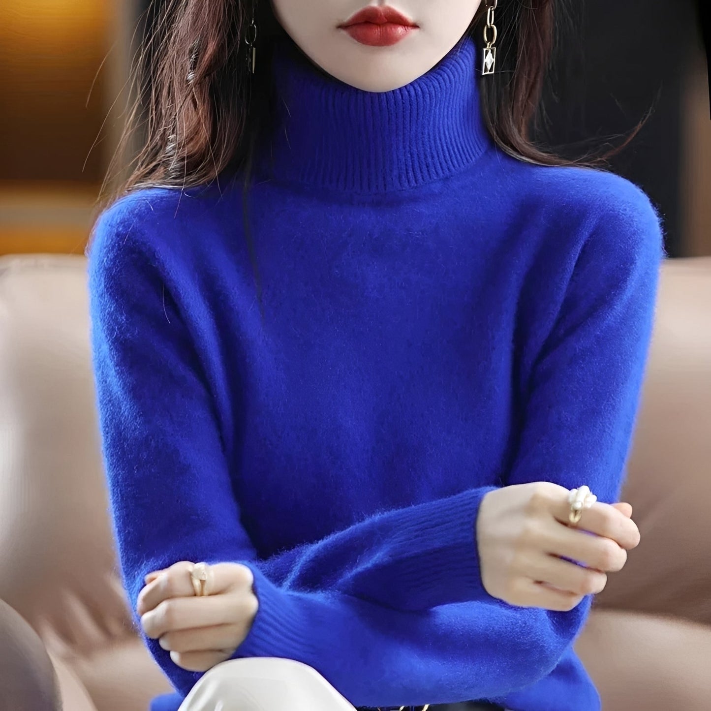Letizia - Elegant turtleneck sweater