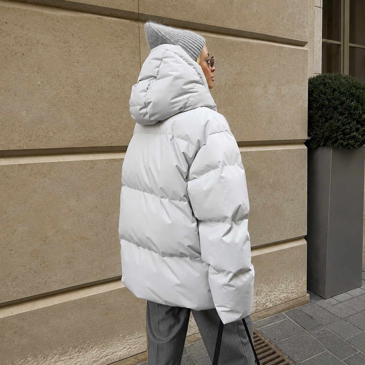 Natalia - Thick Jacket with Hood
