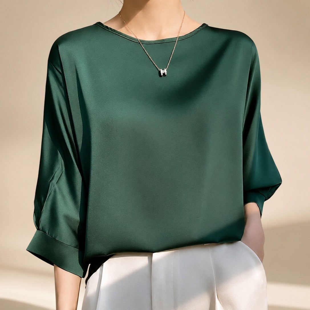 Shanice - Elegant Relaxed-Fit Blouse