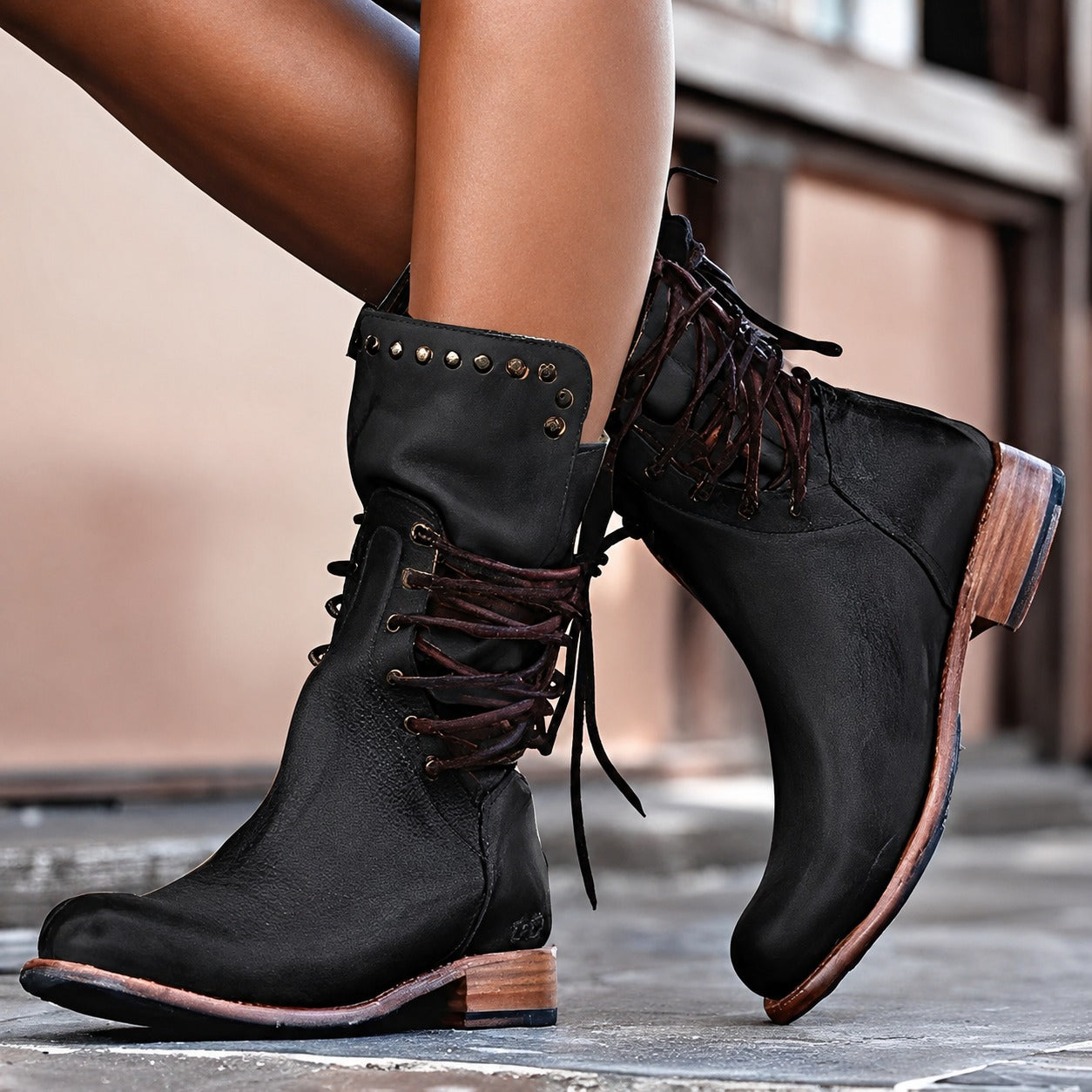 Lenora - Classic Low Heel Boots