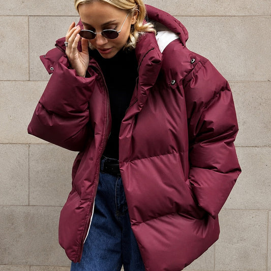 Natalia - Thick Down Jacket with Hood