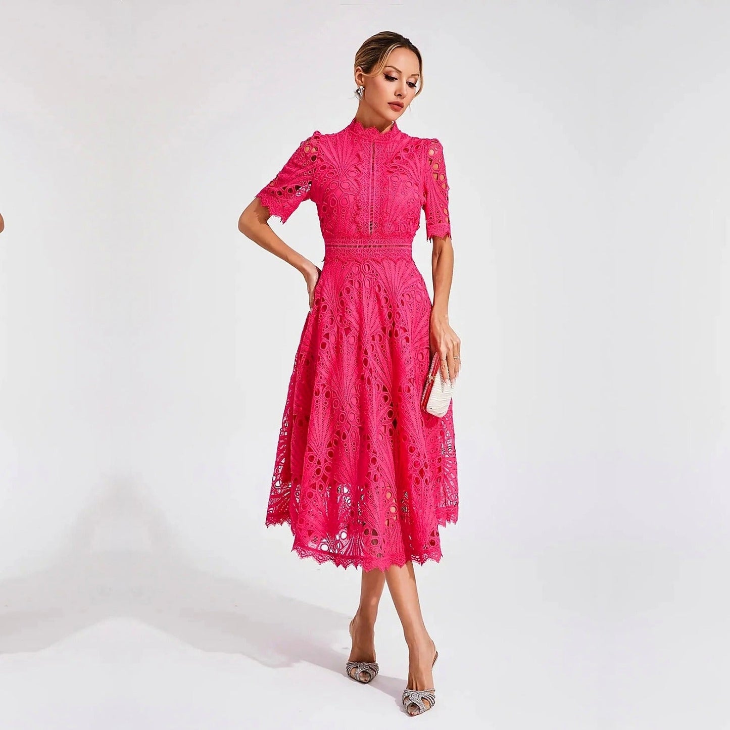 Carmen - Sophisticated Midi Dress
