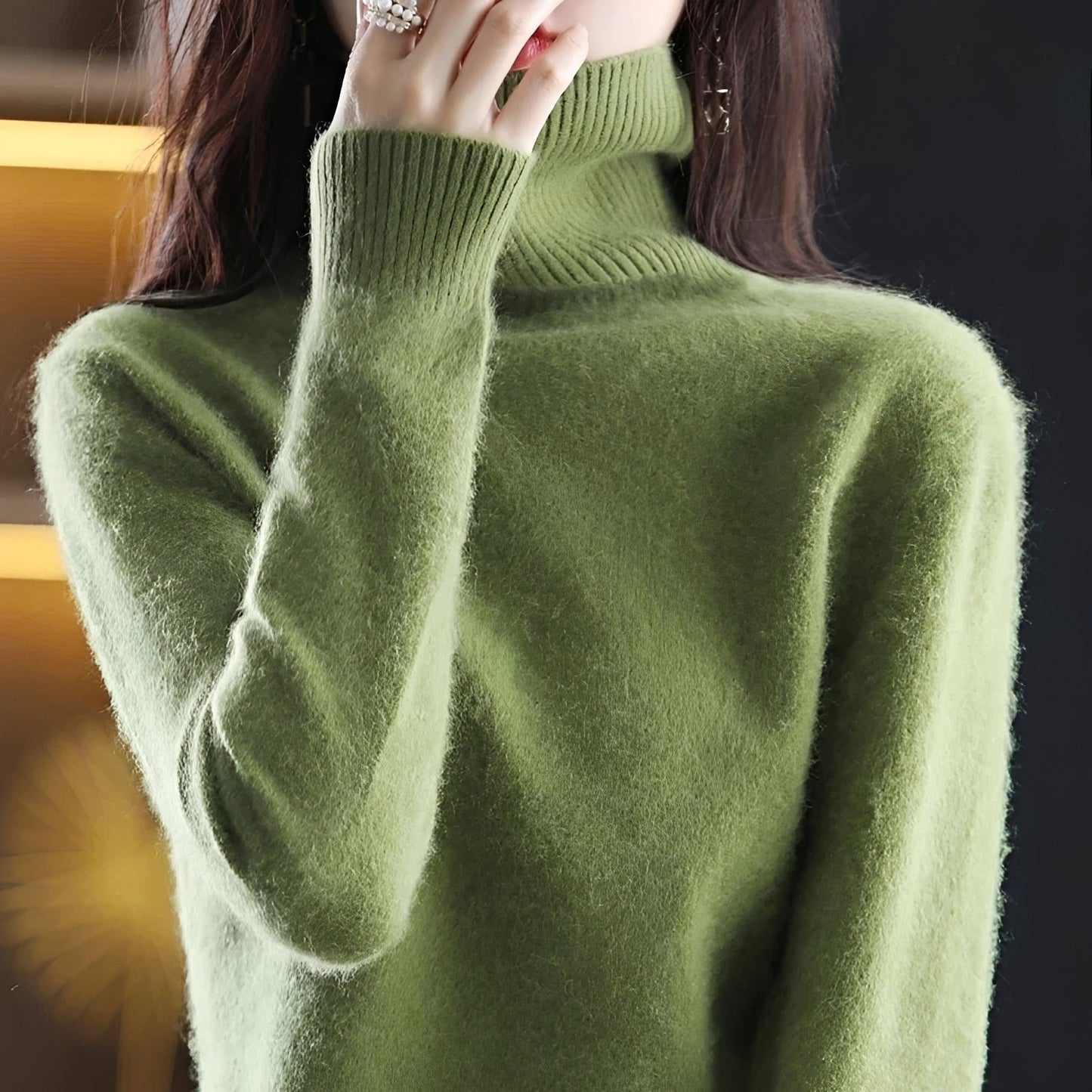 Letizia - Elegant turtleneck sweater