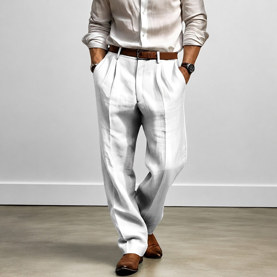 Aaden - Casual, loose-fitting pants for men