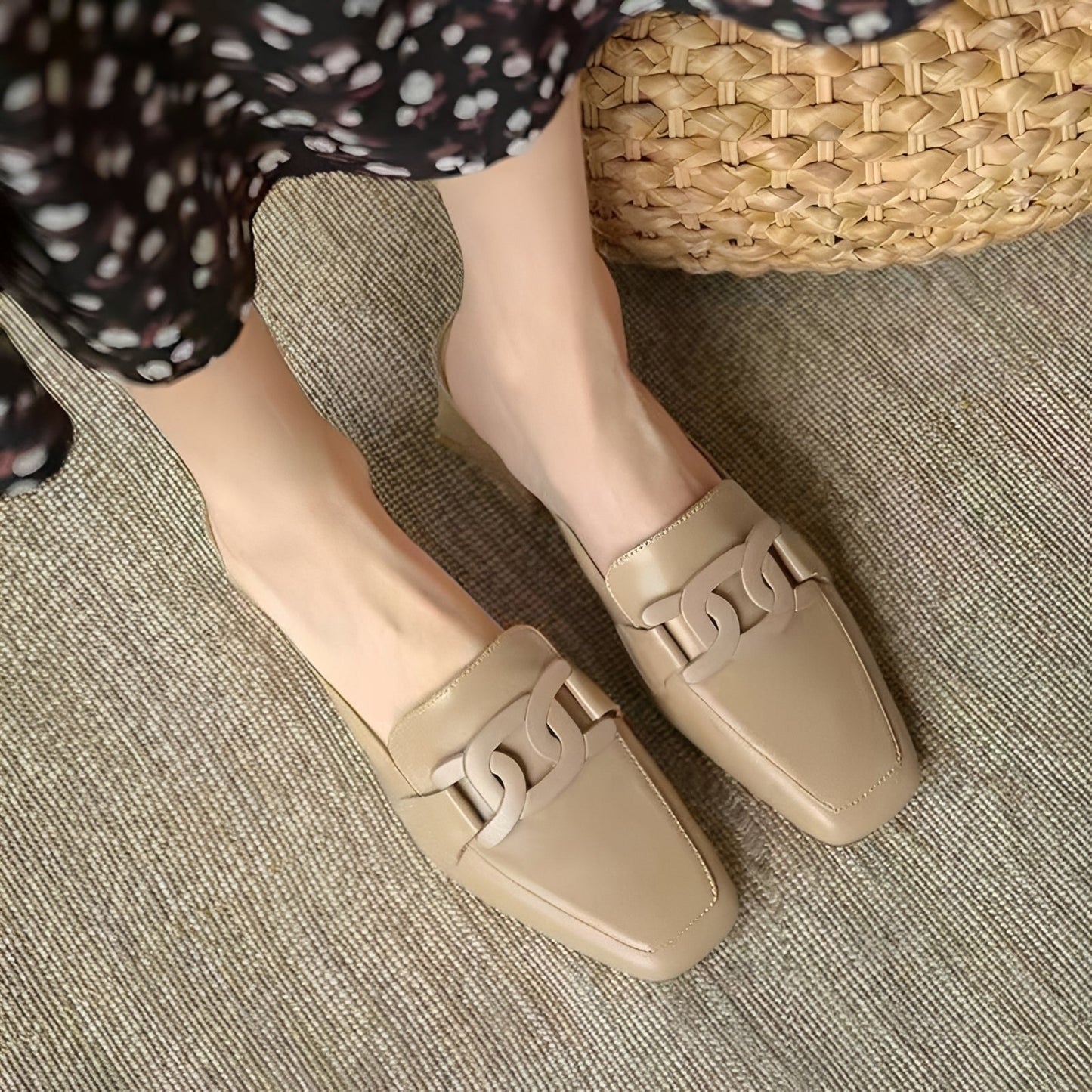Maisha - Elegant Heeled Moccasins