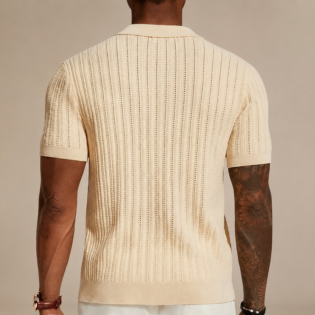 Steven - Casual Breathable Hollow Shirt