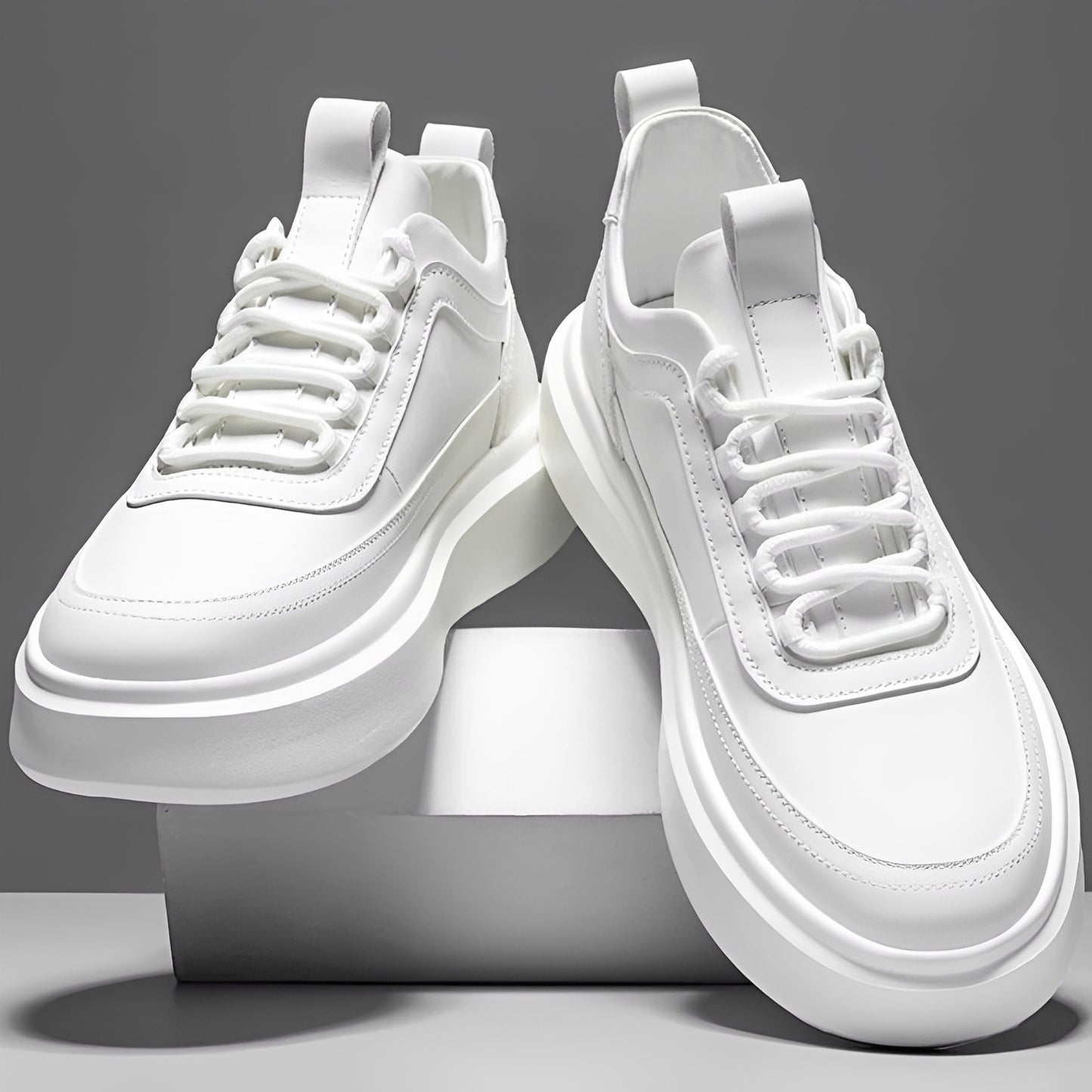 Tommy - Casual White Sneakers