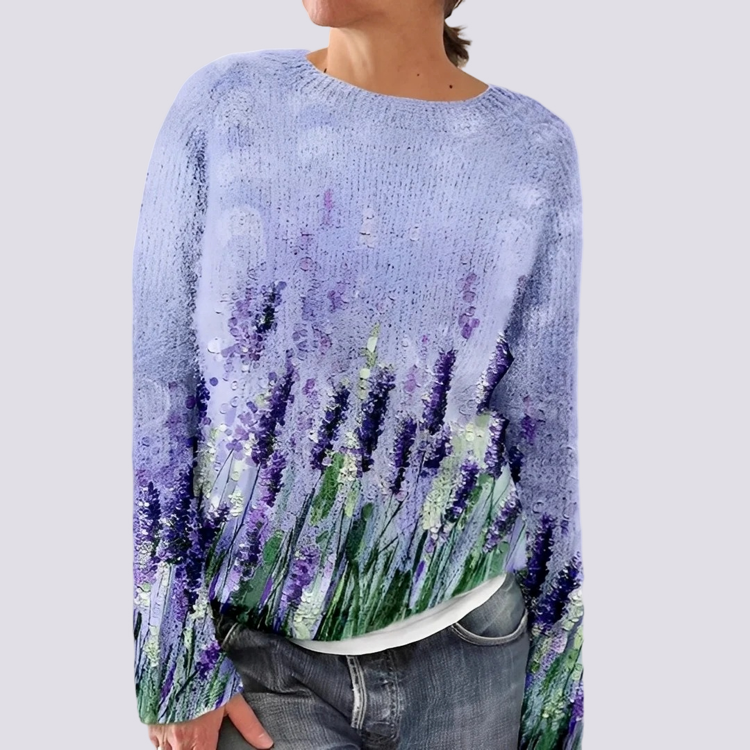 Liliane - Women's wool sweater for winter