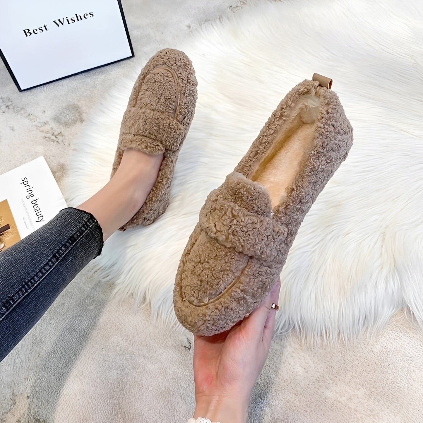 Viola - Comfortable Warm Slippers