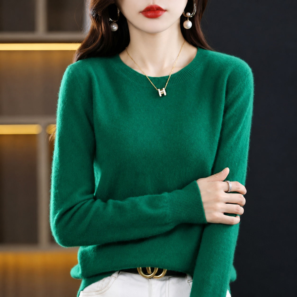 Gwenyth - Warm Colorful Sweater