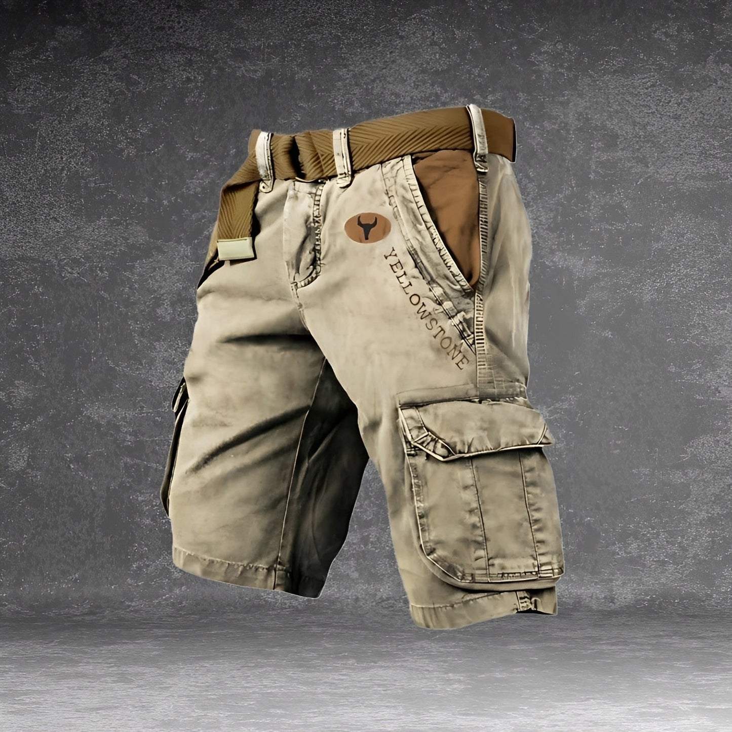 Cole - Casual cargo shorts for men, perfect for adventures