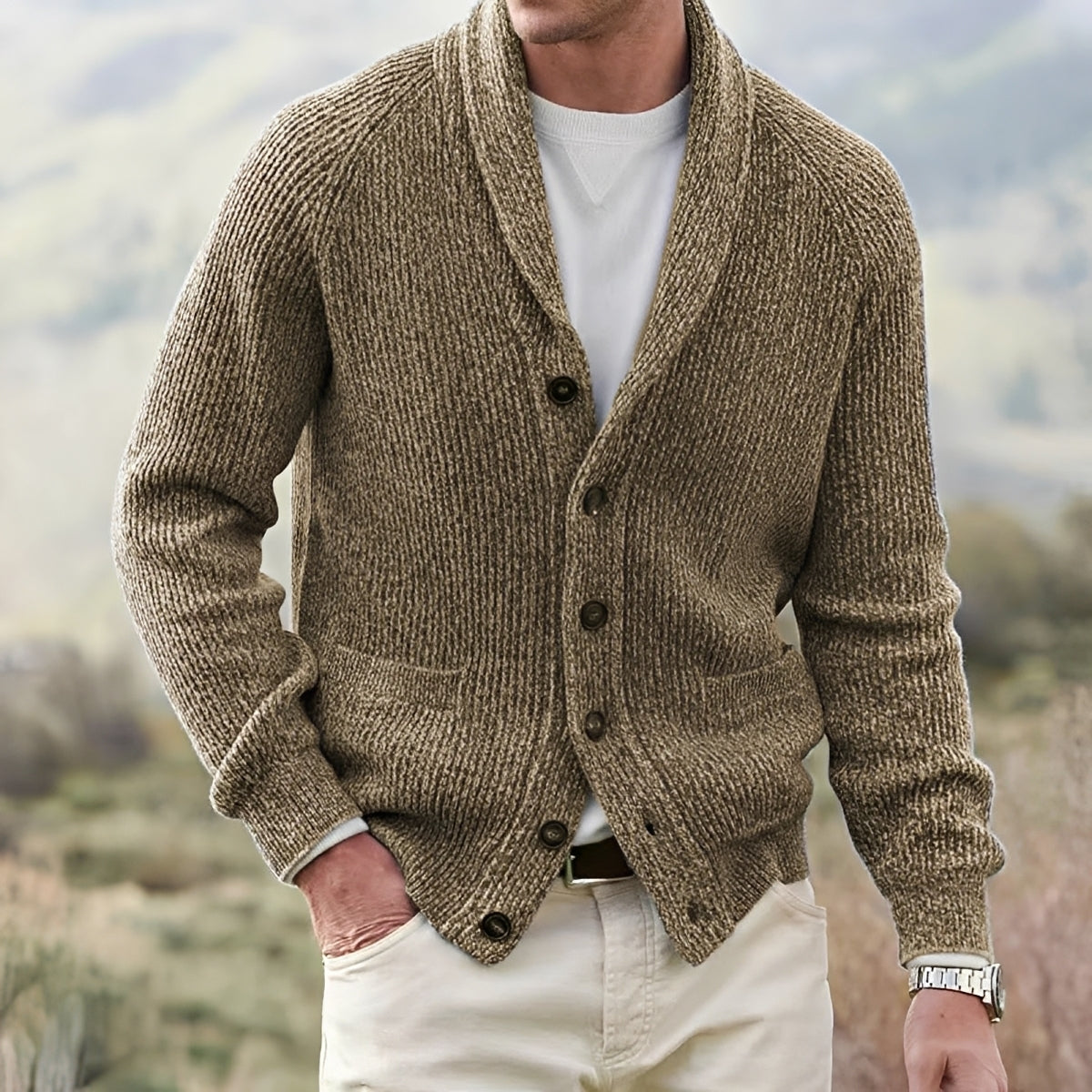 Winton - Classic men's cardigan
