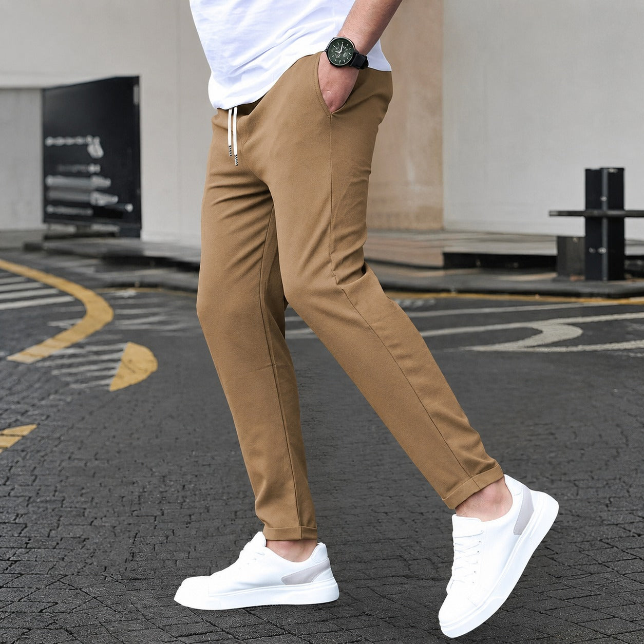 Didier - Casual Slim Stretch Trousers