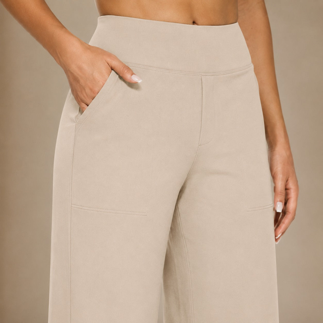 Roseanna - Elegant High-Waisted Stretch Pants